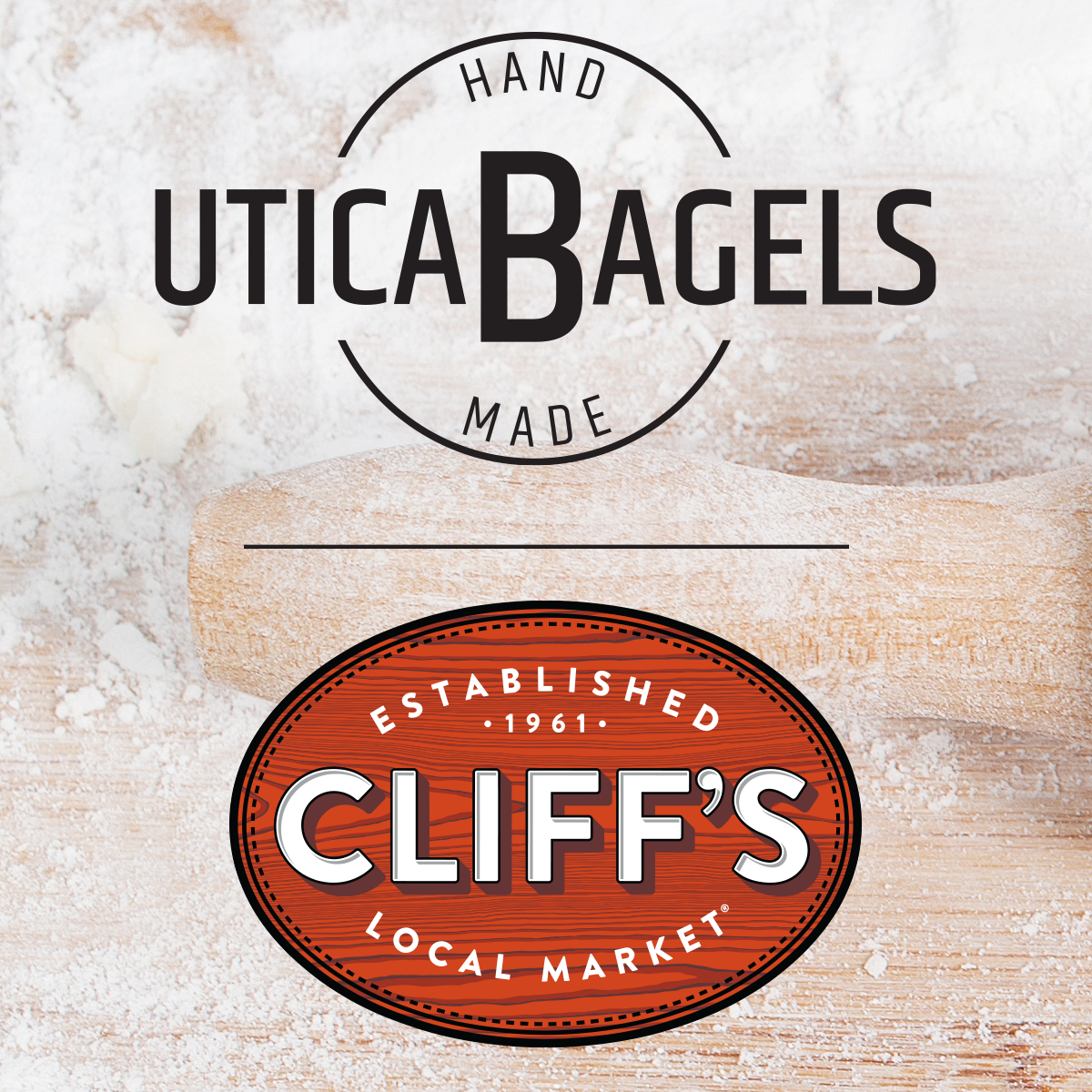 Utica Bagels are now available at Cliff’s Local Market!