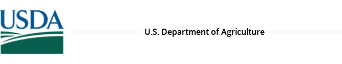 USDA logo header