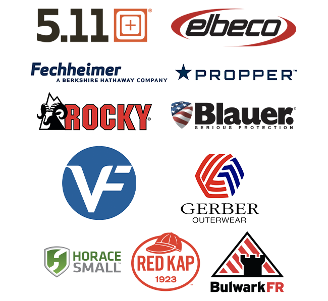 Defense supplier logos